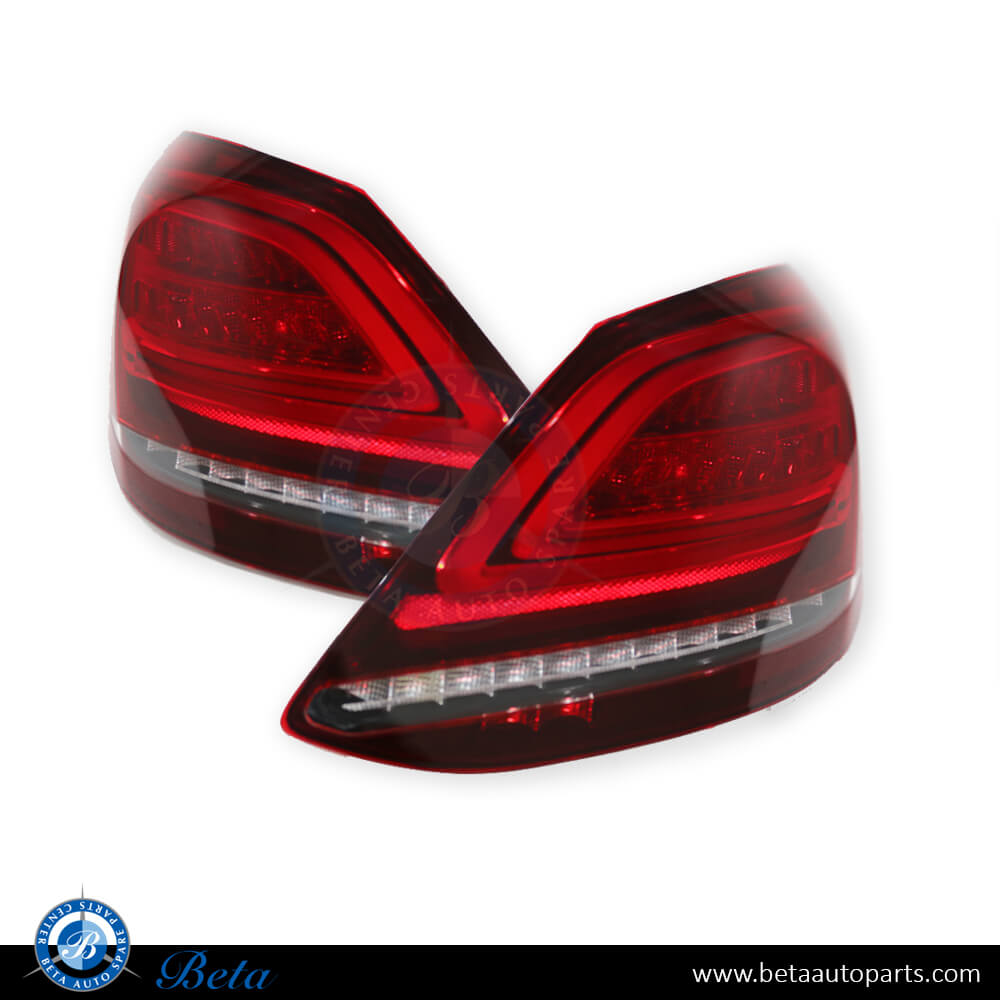 Tail Lamp LED Upgrade to 2019 with Following Indicator for Mercedes C-Class W205 Europe Type 2015-2018 models, Part Number 2059064503 / 2059064603 Tail Lamp LED Upgrade to 2019 with Following Indicator for Mercedes C-Class W205 Europe Type 2015-2018 models, Part Number 2059064503 / 2059064603